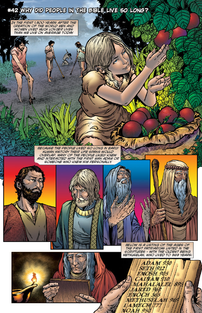 Why did people in the Bible live so long