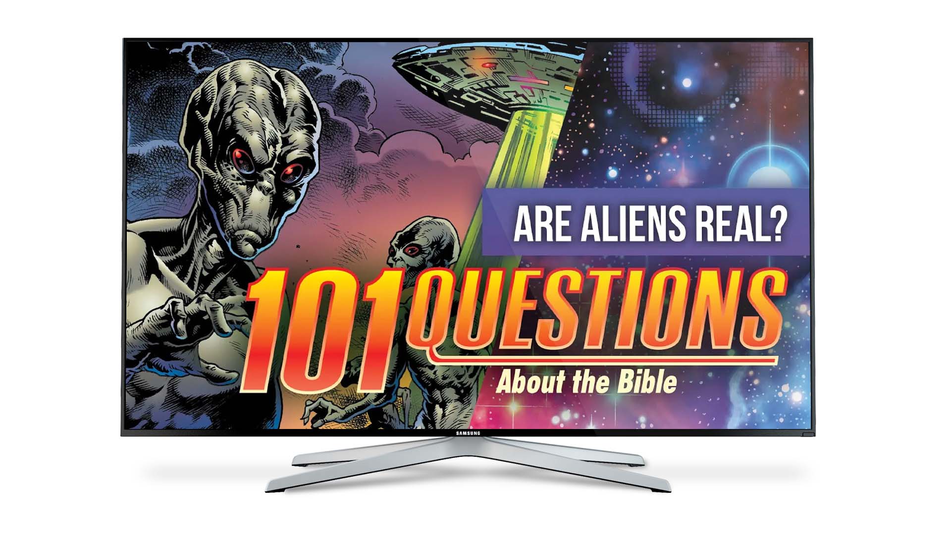 Motion Comic: 101 Questions #7 - Does the Bible say anything about aliens and UFOs?