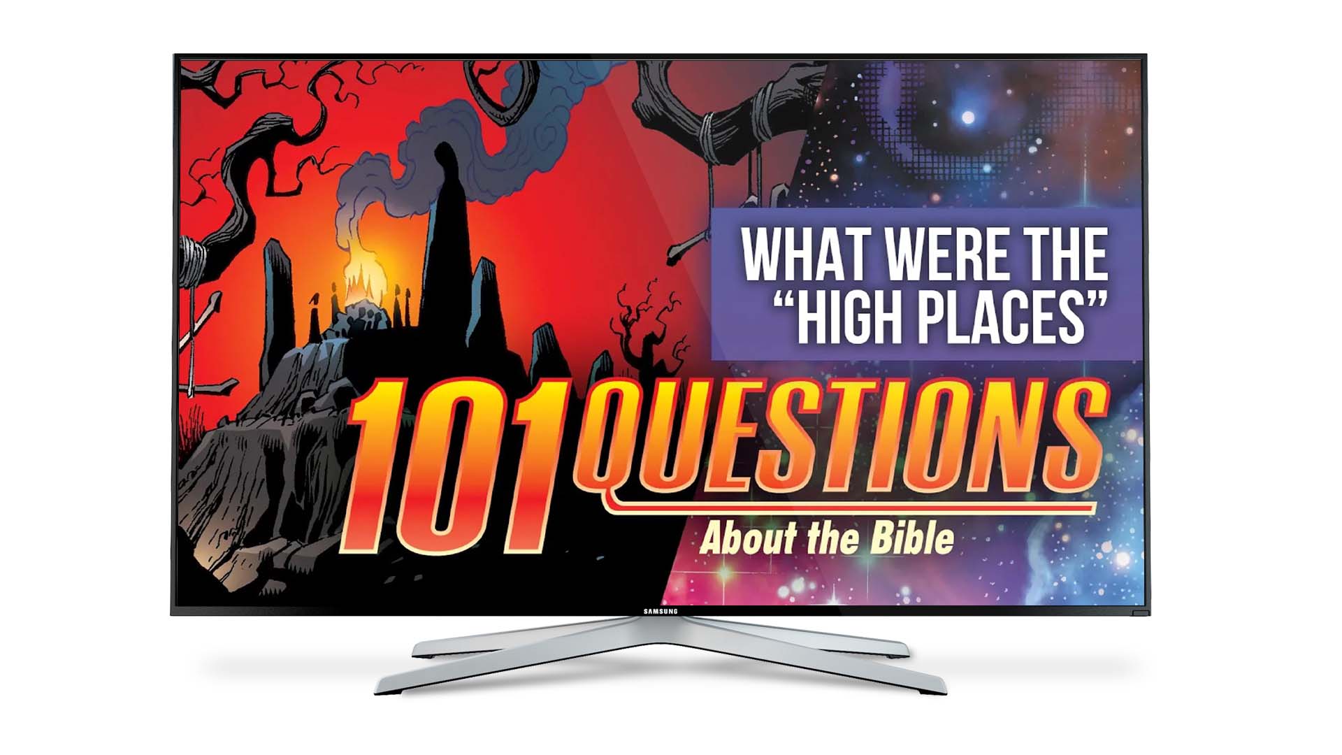 Motion Comic: 101 Questions #10 - What were the high places in the Bible?