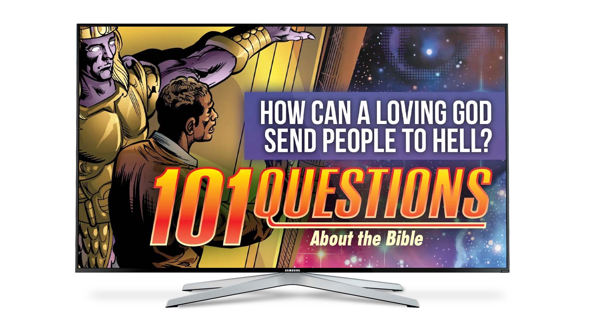 Motion Comic: 101 Questions #12 - How could a loving God send someone to Hell?