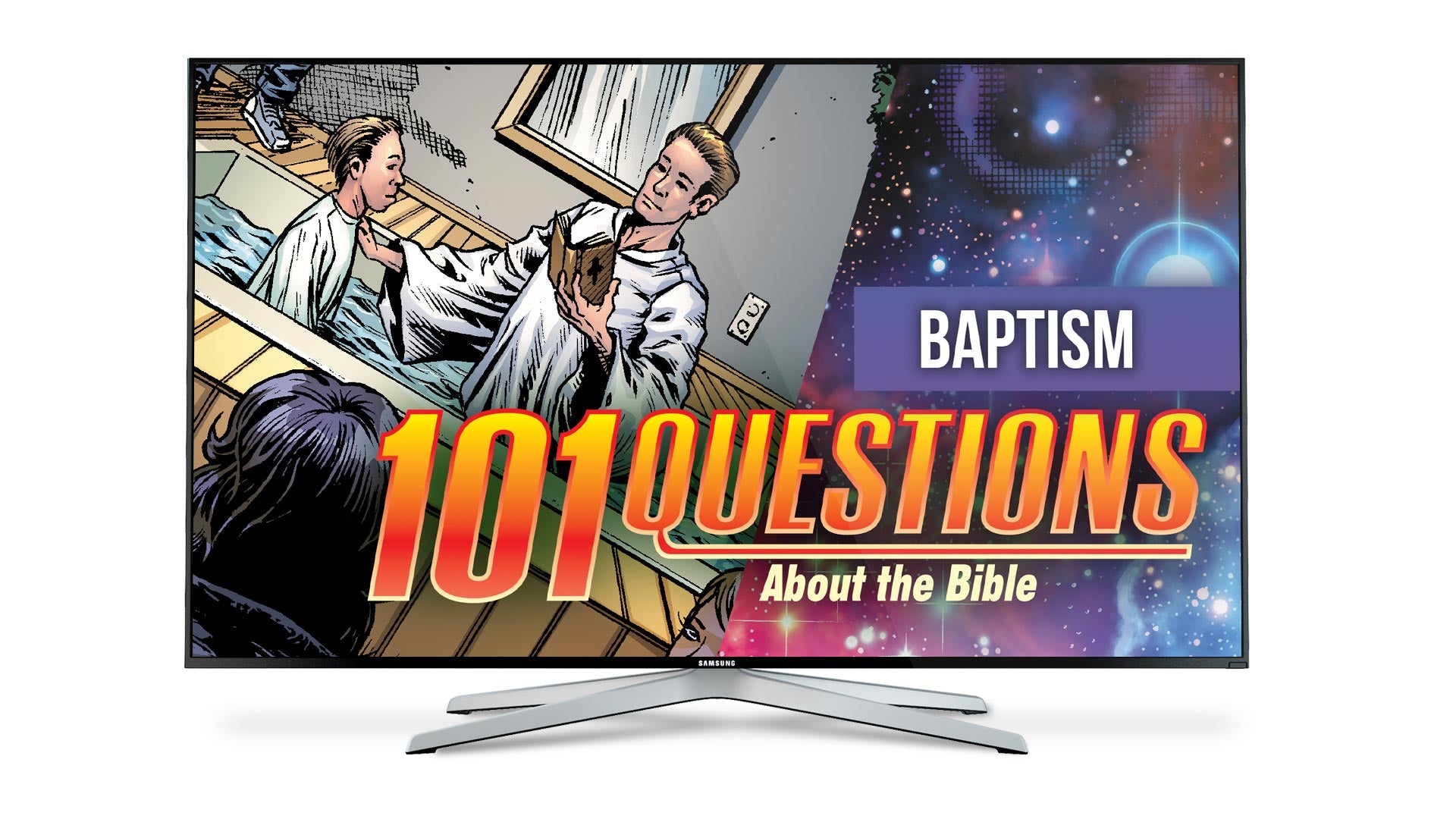 Motion Comic: 101 Questions #20 - What is the importance of Christian baptism?