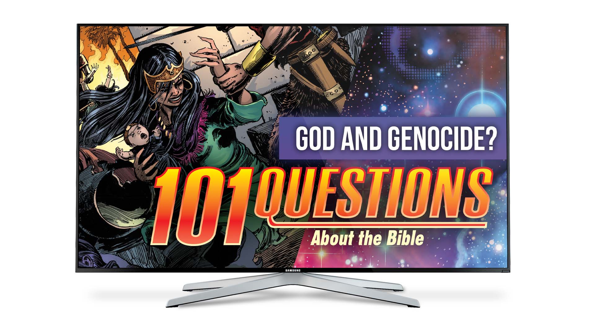 Motion Comic: 101 Questions #23 - Did God commit genocide in the Old Testament?