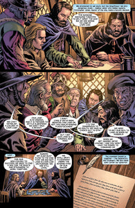 comic panel from "The Acts of God"