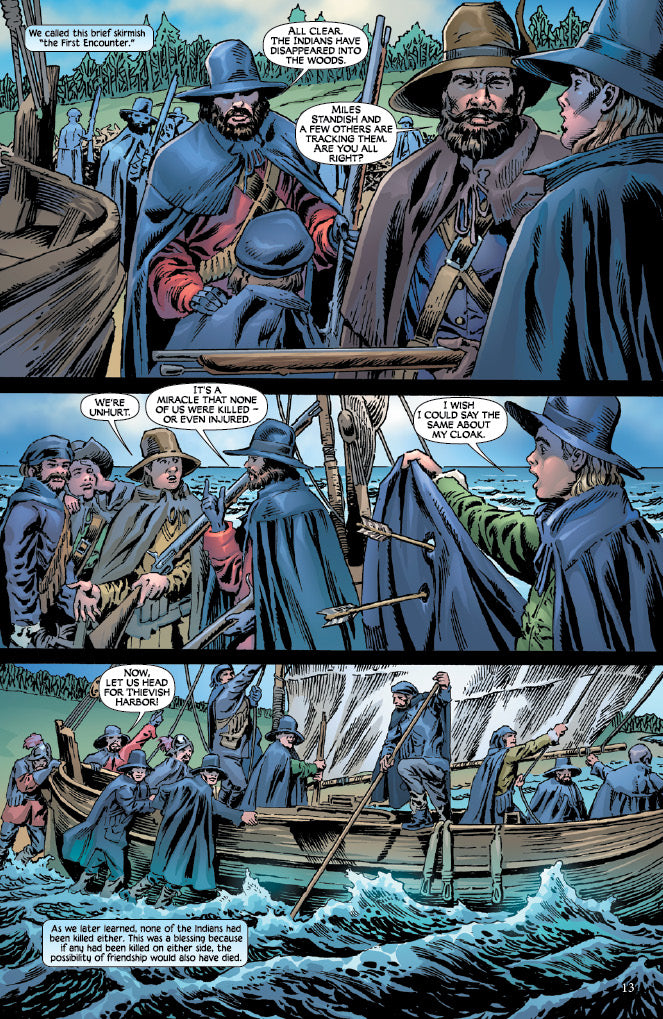 comic panel from "The Acts of God"