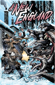 Comic book cover for "A New England"