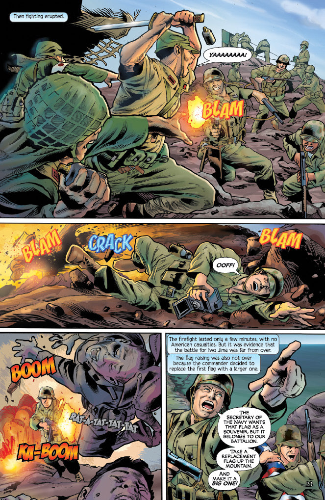 Stars and Stripes - A History of the U.S. Flag - Kingstone Comics