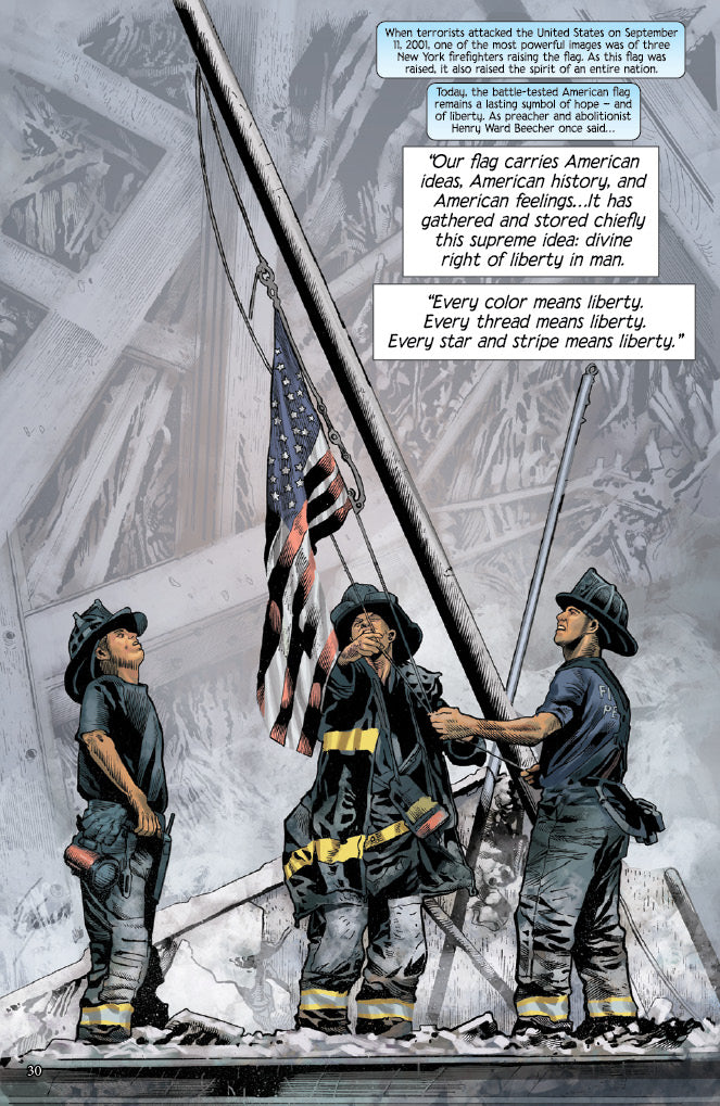 Stars and Stripes - A History of the U.S. Flag - Kingstone Comics