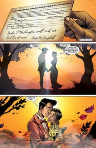 comic panels from "Booker" graphic novel