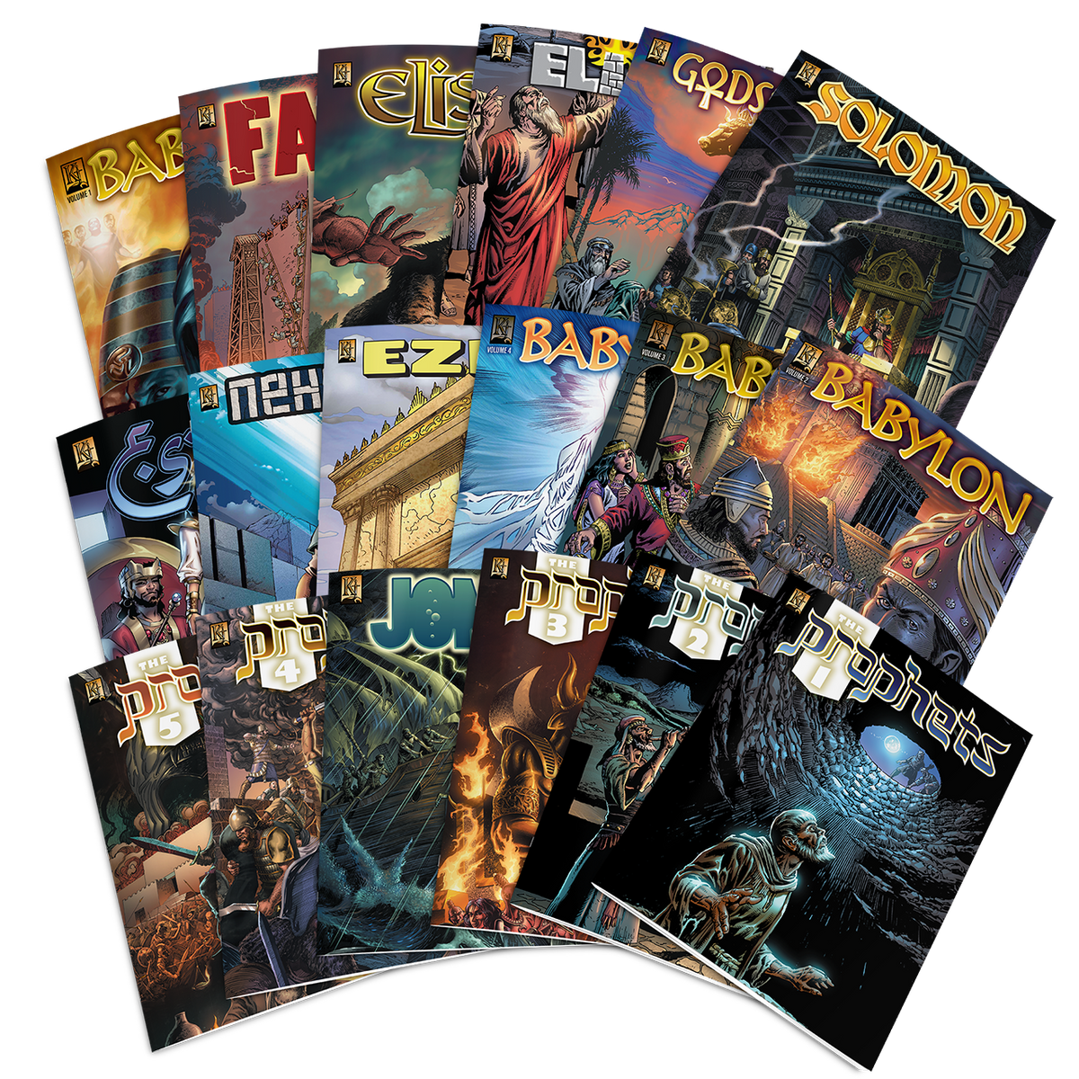 Old Testament Comics Pack 2 - Kingstone Comics