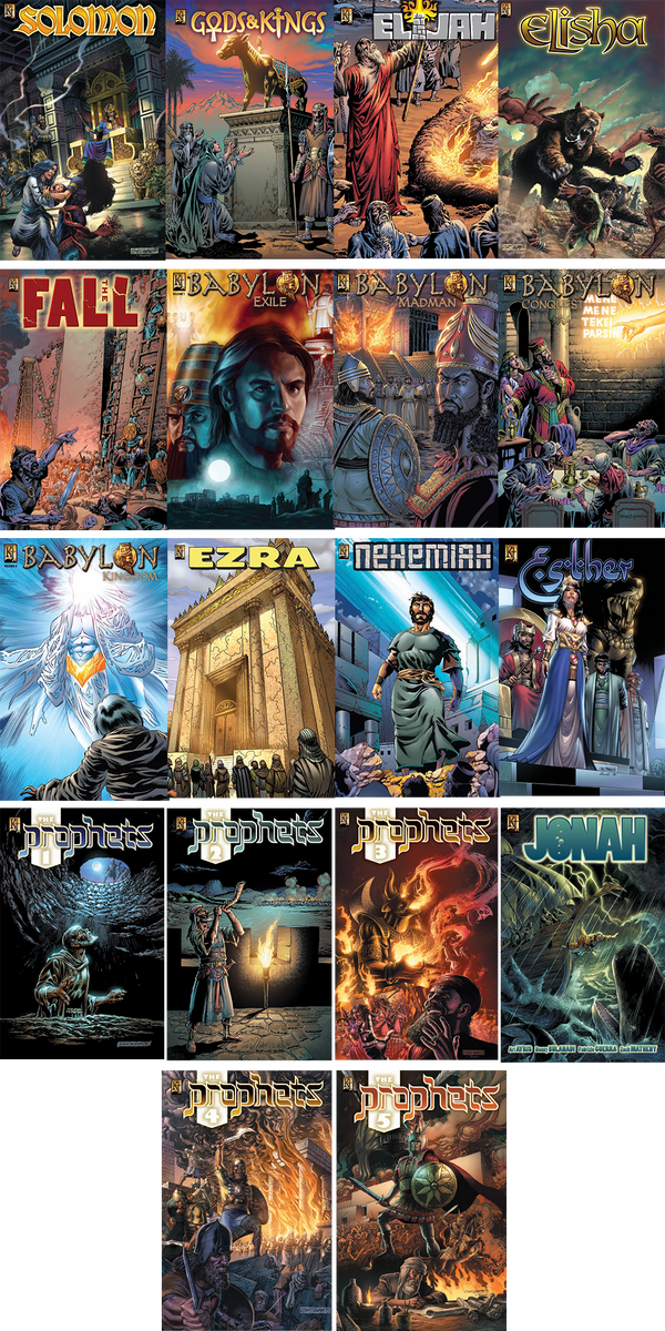 Old Testament Comics Pack 2 Kingstone Comics